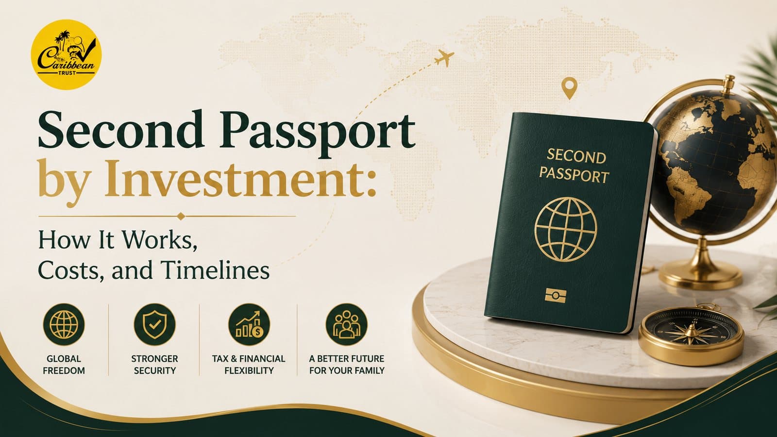 Second Passport by Investment: How It Works, Costs, and Timelines